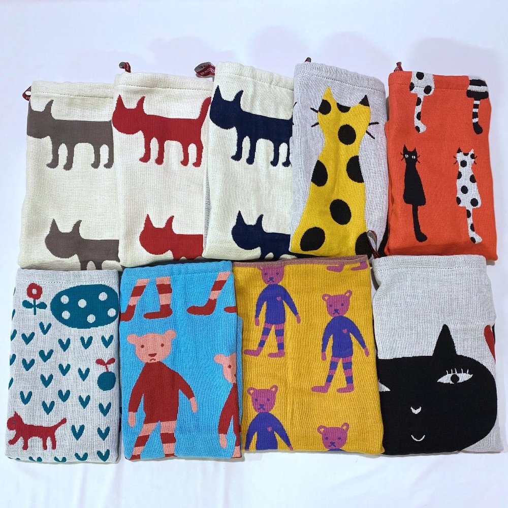 Hand Towels 100% Cotton / Kitchen Towels with Holders - Picture 6 of 7